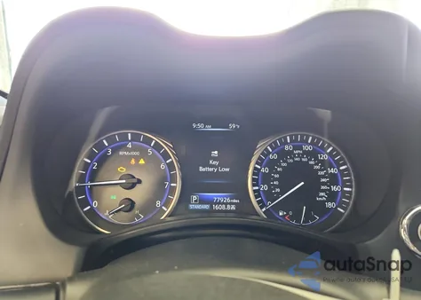 2017 Infiniti Q60 Base z USA, uszkodzony, nr VIN JN1CV7EL6HM320571